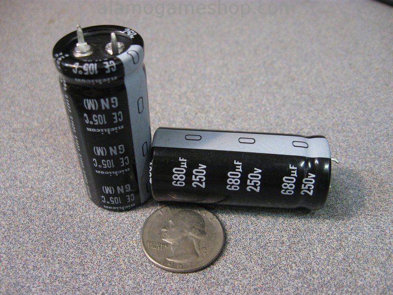 680uf 250v Capacitor Snap-In - Click Image to Close