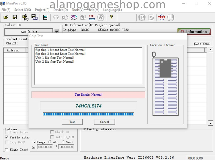 (image for) 74HC74 Dual D Flip-Flop