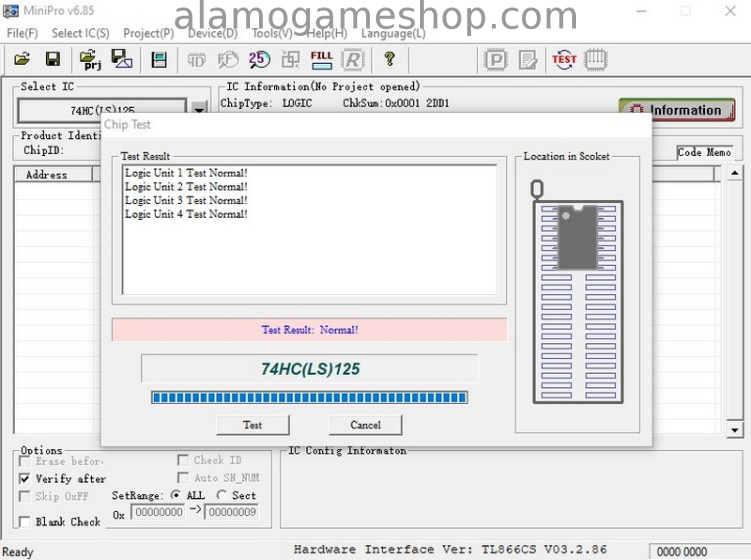 (image for) 74LS125 Quad 3-State Buffer