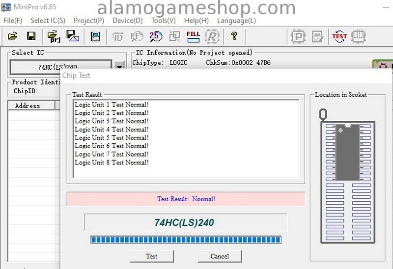 (image for) 74LS240N IC 20 pin DIP plastic package