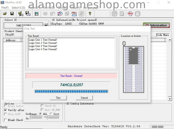 (image for) 74LS257 Quad Data Selector