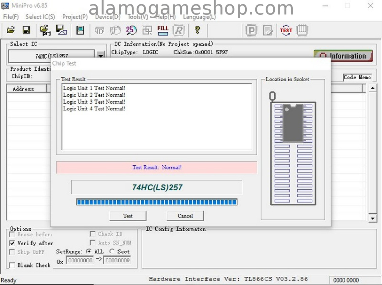 (image for) 74LS257 Quad Data Selector