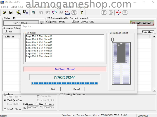 (image for) 74S244 Octal Buffer/Line Driver 3-State