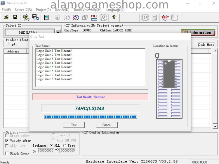 (image for) 74S244 Octal Buffer/Line Driver 3-State