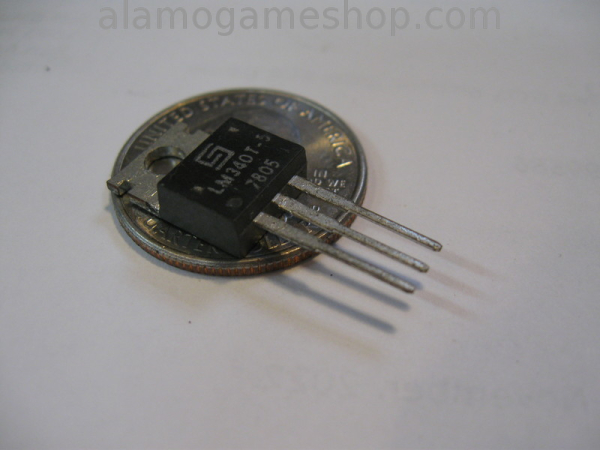 (image for) 7805 Voltage Regulator, 5 volt, 1 amp