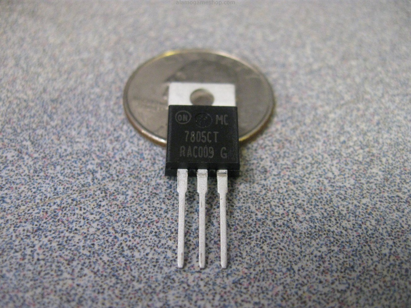 (image for) 7805 Voltage Regulator, 5 volt, 1 amp