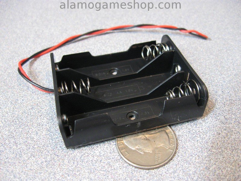 (image for) Battery Holder 3X AA with leads - Click Image to Close