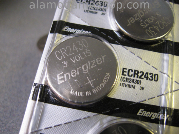 (image for) Battery, Lithium 3 volt CR2430 - Click Image to Close
