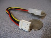 (image for) Cable 4 pin PC male to 4 pin PC Floppy