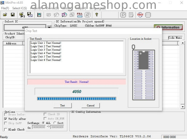 (image for) 4050 IC CMOS Hex Non Inverting Buffer