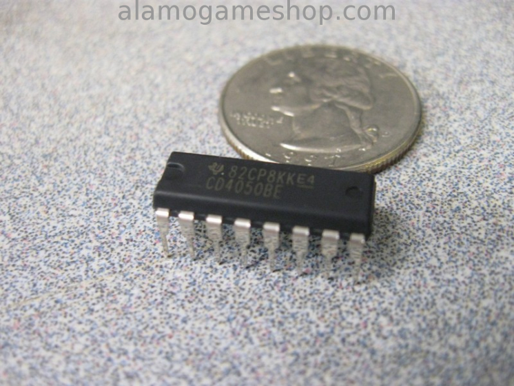 (image for) 4050 IC CMOS Hex Non Inverting Buffer