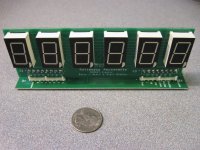 (image for) 6 Digit Replacement LED Display Kit, Bal