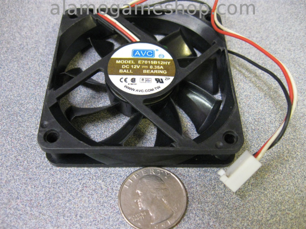 (image for) Fan 70mm x 15mm 12 volt - Click Image to Close