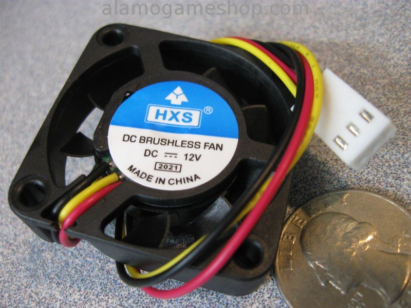 Fan 40mm x 10mm 12 volt, 3 Pin connector - Click Image to Close