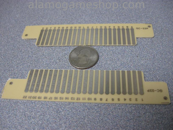 (image for) Finger Board 44 pin for edge connectors .156 - Click Image to Close