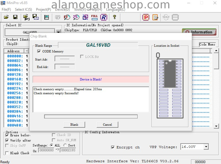 (image for) GAL16V8D