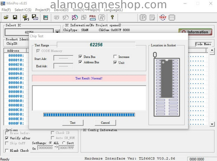 (image for) 62256LP SRAM