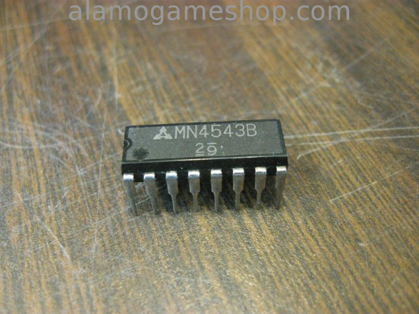 (image for) 4543 CMOS 16 pin DIP - Click Image to Close