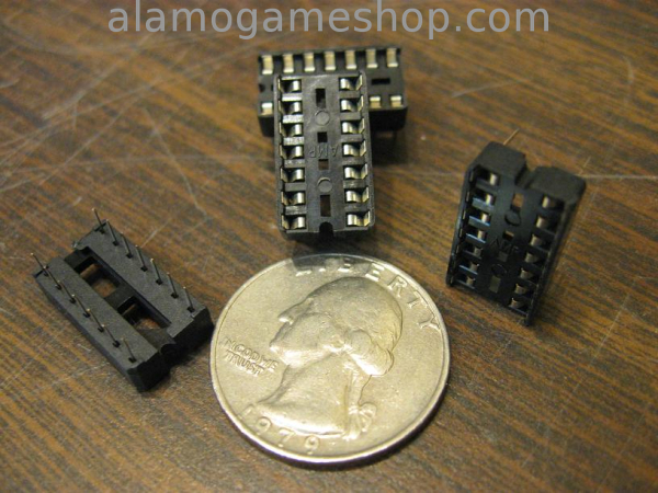 (image for) IC Socket DIP ST 14 pin .3 - Click Image to Close