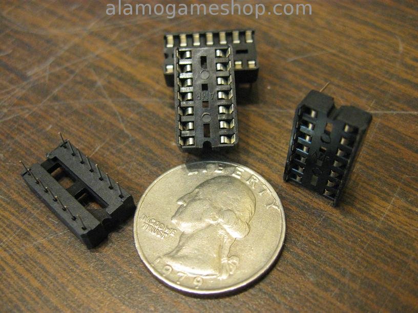 (image for) IC Socket DIP ST 14 pin .3