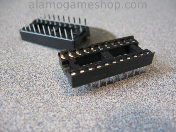 (image for) IC Socket DIP ST 22 pin .4 - Click Image to Close