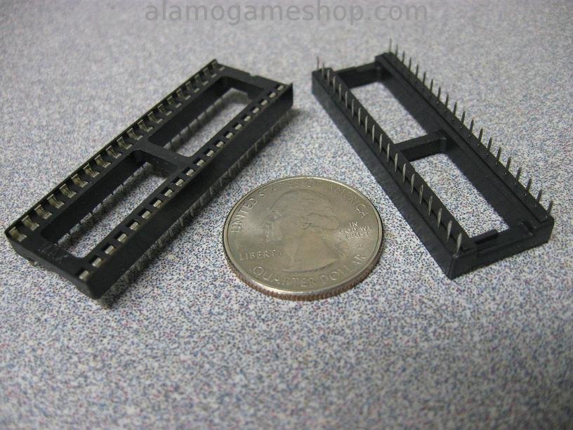 IC Socket DIP ST 40 pin .6 - Click Image to Close