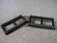 IC Socket DIP MP 28 pin .6