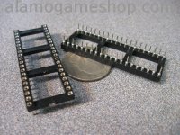 (image for) IC Socket DIP MP 40 pin .6