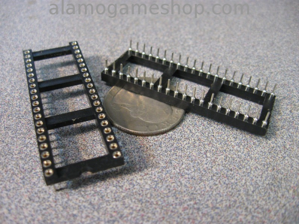 (image for) IC Socket DIP MP 40 pin .6 - Click Image to Close
