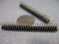 IDC 50 pin dual header .1 spacing