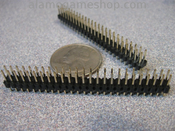 (image for) IDC 50 pin dual header .1 spacing - Click Image to Close