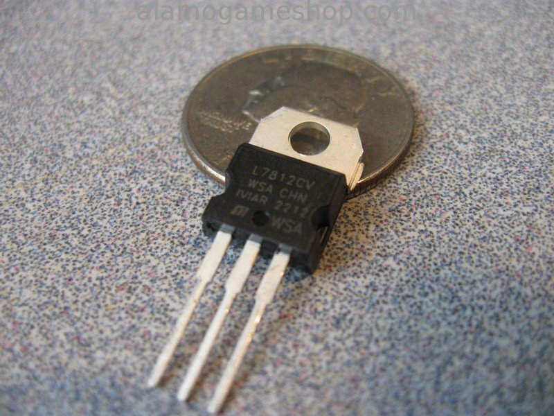 L7812CV 12 volt 1.5 amp voltage regulator - Click Image to Close