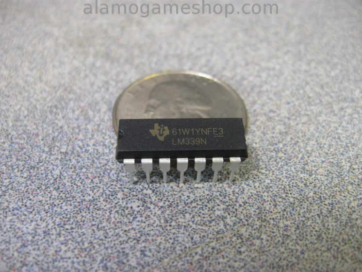 (image for) 339M IC, Quad Comparator