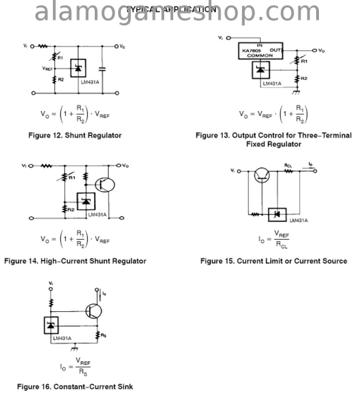 (image for) LM431ACZ Voltage Regulator 2.5v - 36v 100mA