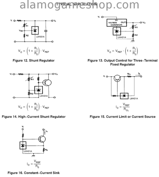 (image for) LM431ACZ Voltage Regulator 2.5v - 36v 100mA