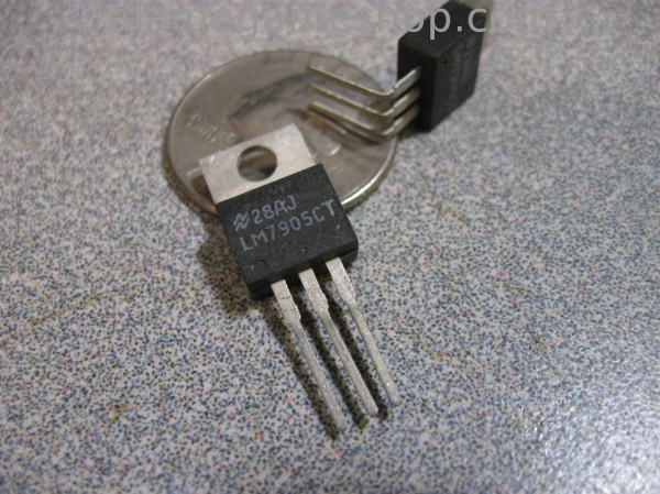 (image for) LM7905 -5 volt 1 amp voltage regulator - Click Image to Close