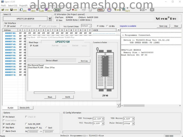 (image for) 27C128A-10F1 eprom ST