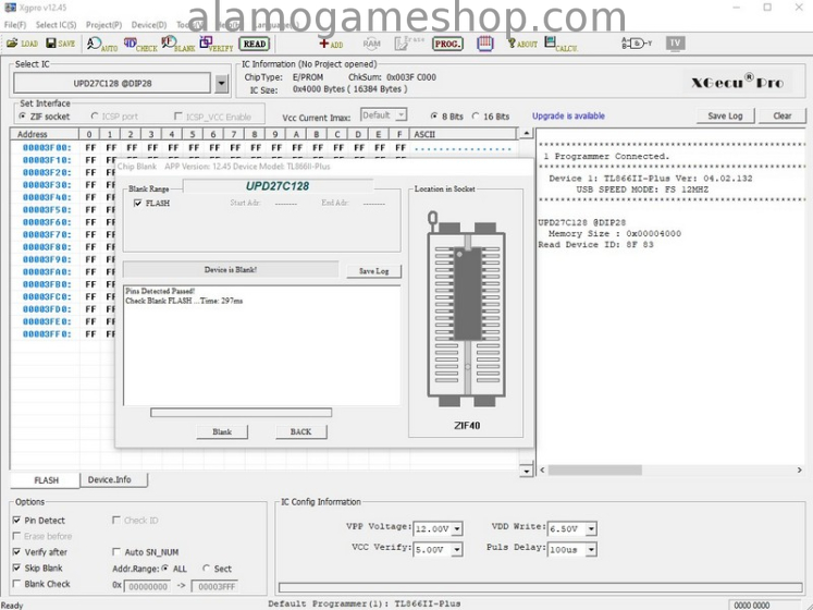 (image for) 27C128A-10F1 eprom ST