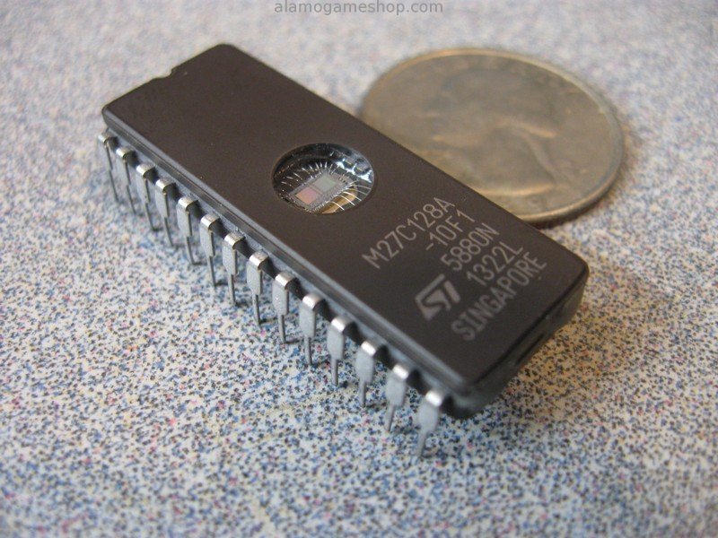 (image for) 27C128A-10F1 eprom ST