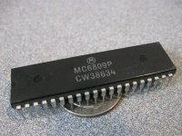 6809P CPU Motorola