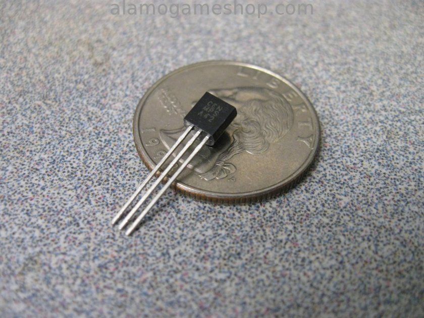 MPSA42 Transistor, NPN 300v CE, 200ma - Click Image to Close