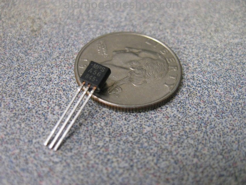 MPSA56 Transistor, PNP 80v CE, 500ma - Click Image to Close
