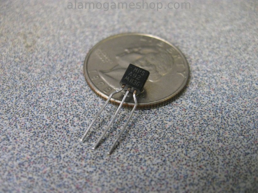 MPSA92 Transistor, NPN 45v CE, 200ma, lo - Click Image to Close