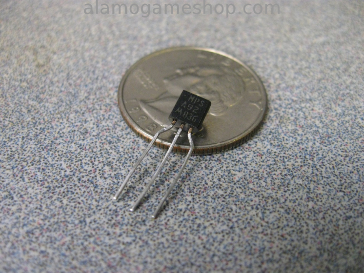 (image for) MPSA92 Transistor, NPN 45v CE, 200ma, lo