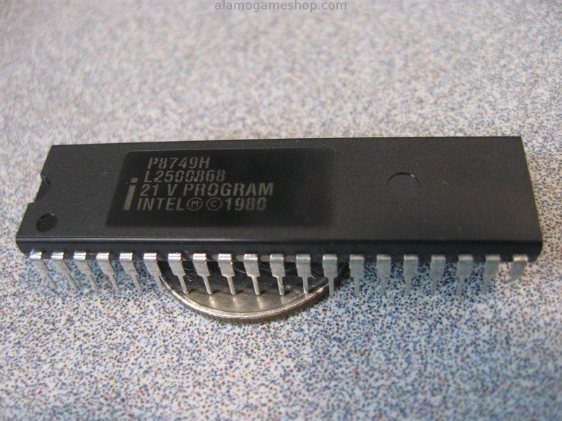 (image for) 8749H MCU Intel