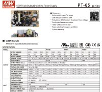 (image for) Open Frame Power Supply 5v, 12v, -12v