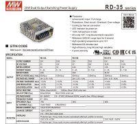 (image for) Power Supply 4amp 5v and 1amp 12v