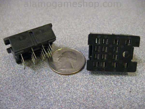 (image for) Relay Socket 14 pin, Lug to PC mount