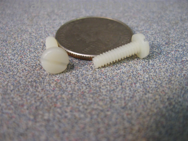 (image for) Nylon Screw 6x32x1/2 - Click Image to Close