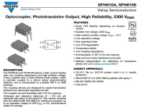 SFH6106-3, Optocoupler